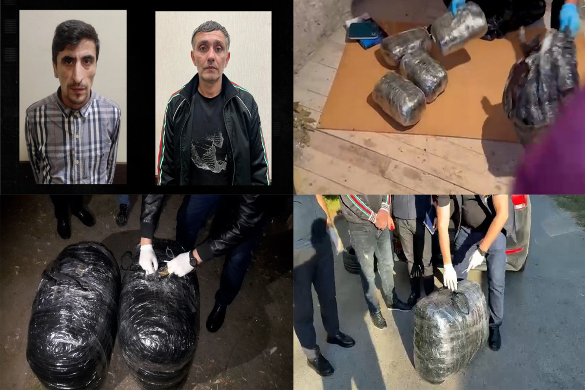 В Баку изъято более 66 килограммов наркотиков: задержаны двое подозреваемых-ВИДЕО 