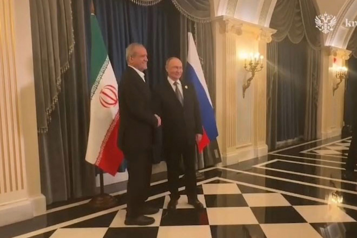 В Китае прошла встреча лидеров России и Ирана-ВИДЕО