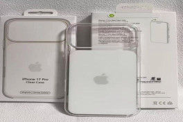 В сеть слили фото официального чехла для iPhone 17 Pro