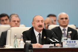 Алиев принимает участие во встрече «ШОС+»-ФОТО 