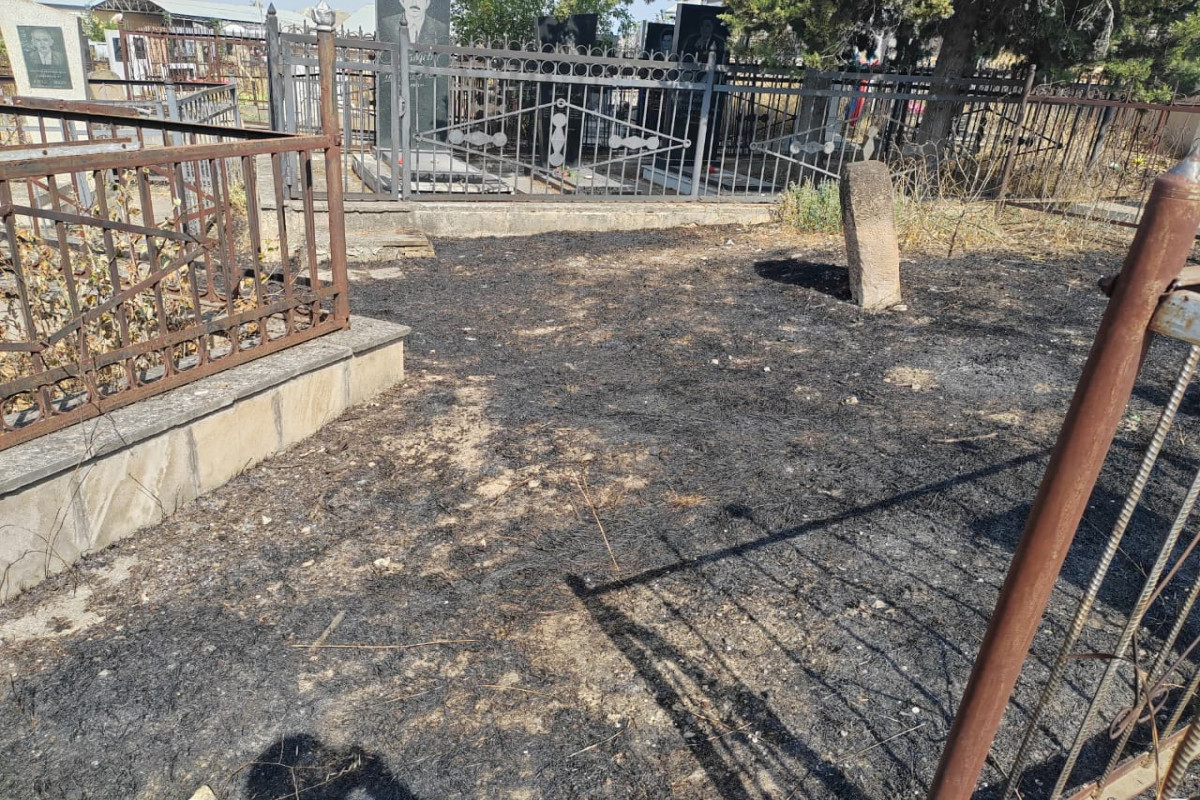 Двое граждан Азербайджана привлечены к ответственности за пожары на кладбищах