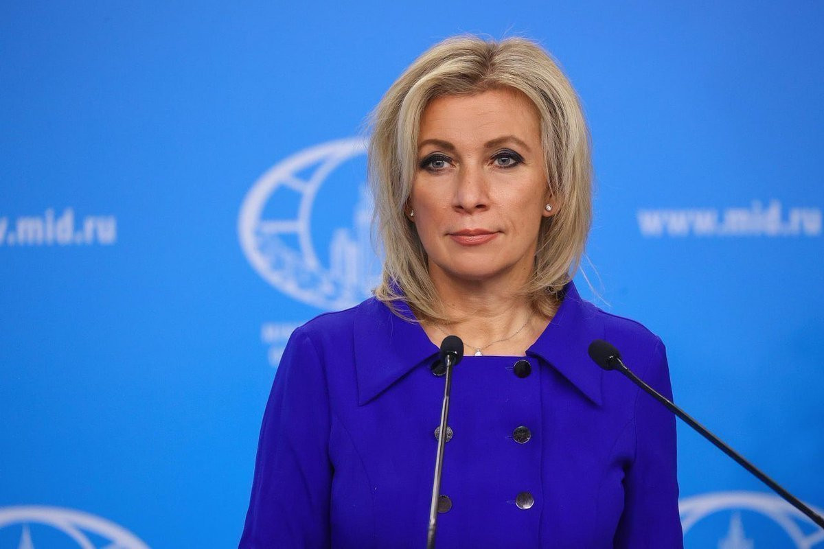 официальный представитель МИД РФ Мария Захарова