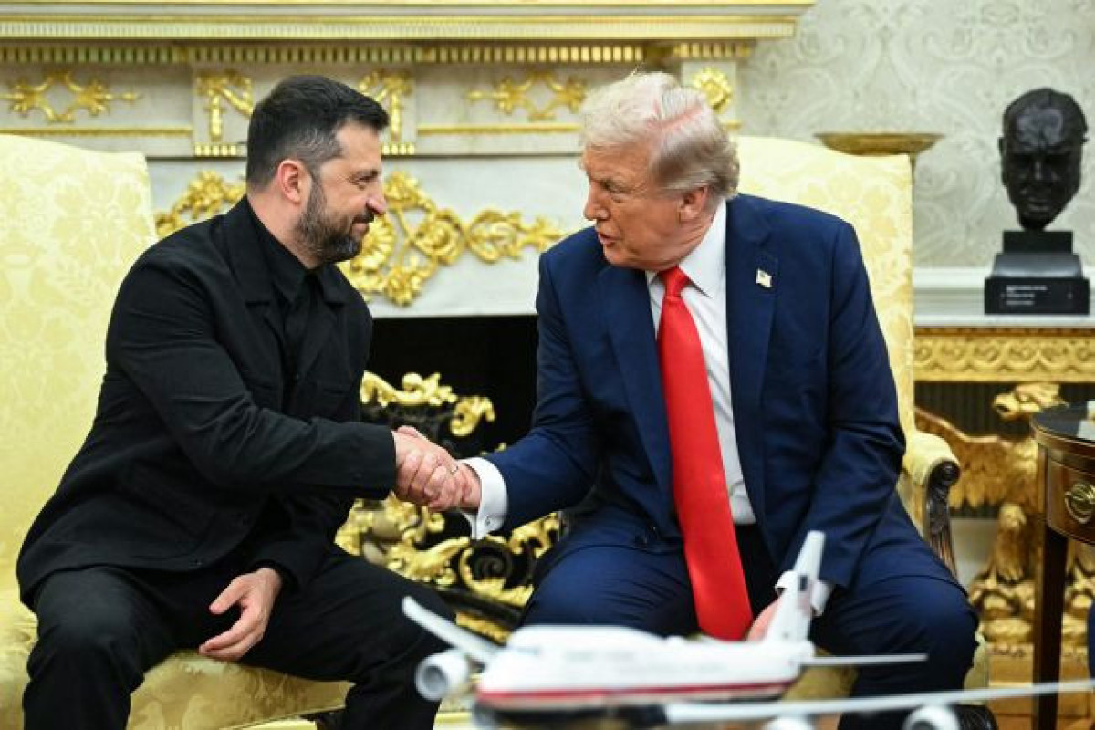 Президент США Дональд Трамп, Президент Украины Владимир Зеленский
