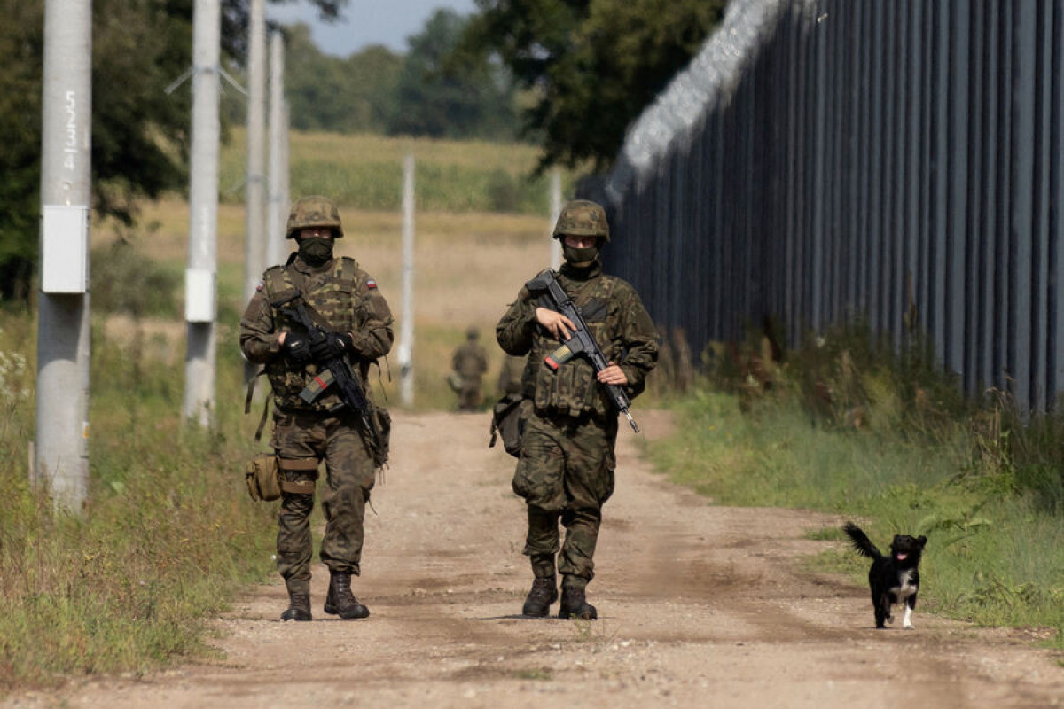 Польша стягивает военную технику к границе с Беларусью