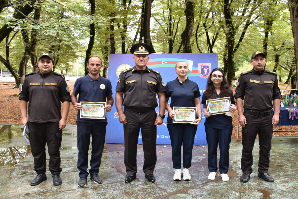 Юбилей МЧС: в Габале прошел чемпионат по спортивному ориентированию-ФОТО 