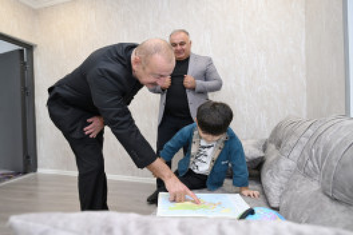 Президент Ильхам Алиев посетил село Шушакенд Ходжалинского района