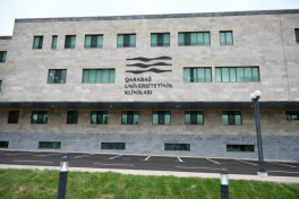 Президент принял участие в открытии здания Клиники Карабахского университета, учебного корпуса факультета медицинских наук и наук о здоровье