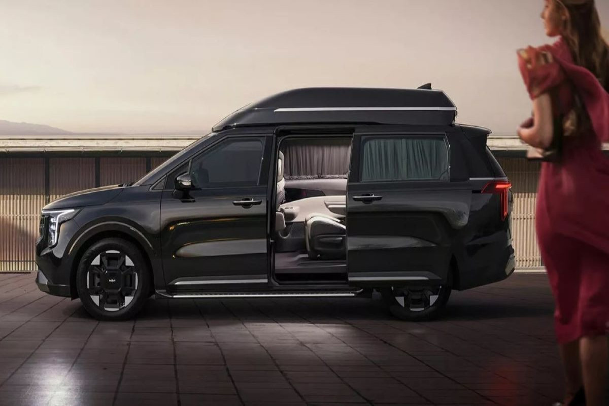 В Корее представлен обновленный бизнесвэн Kia Carnival Hi Limousine-ФОТО 