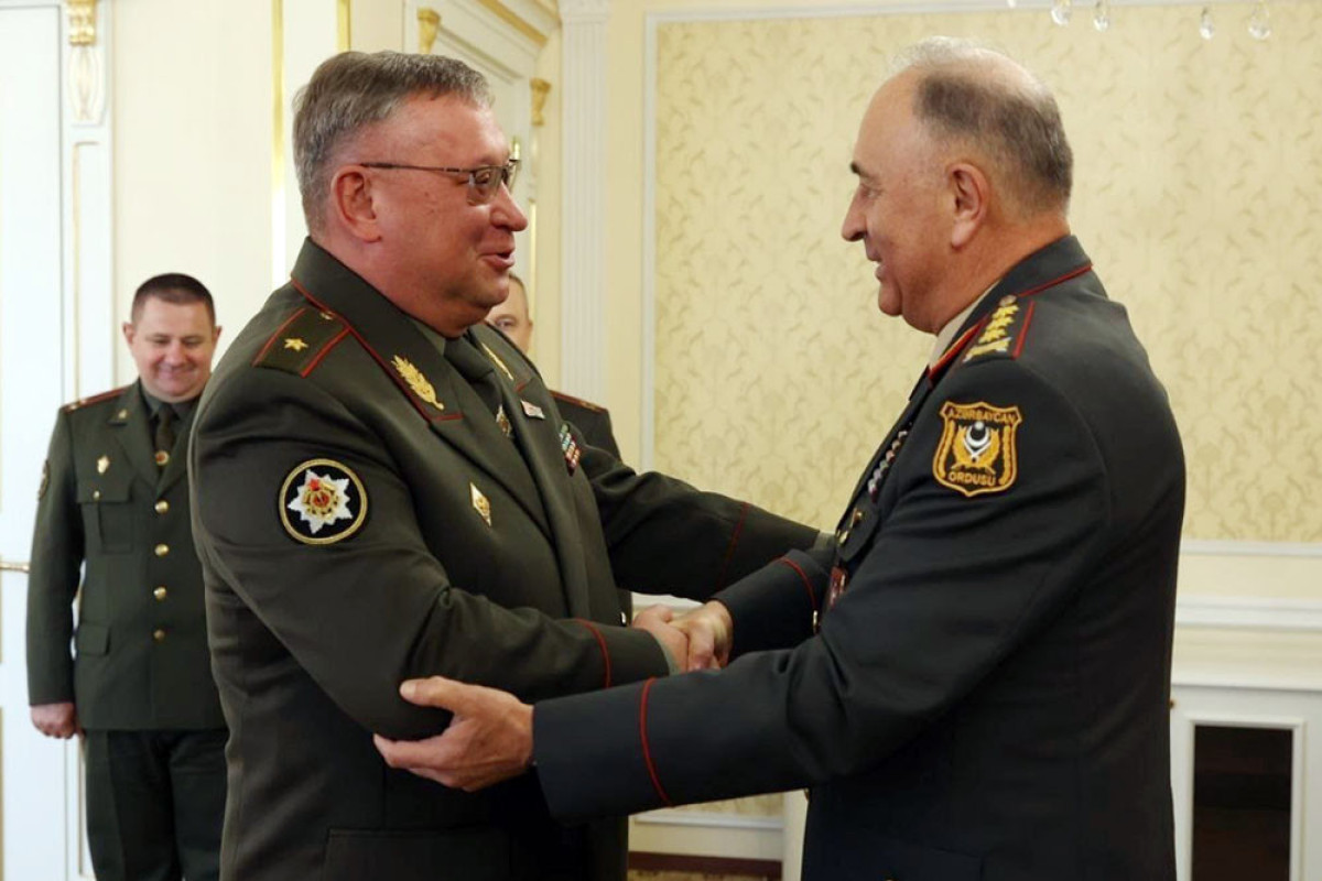 В Минске прошла встреча начальников Генштабов Азербайджана и Беларуси-ОБНОВЛЕНО -ФОТО 