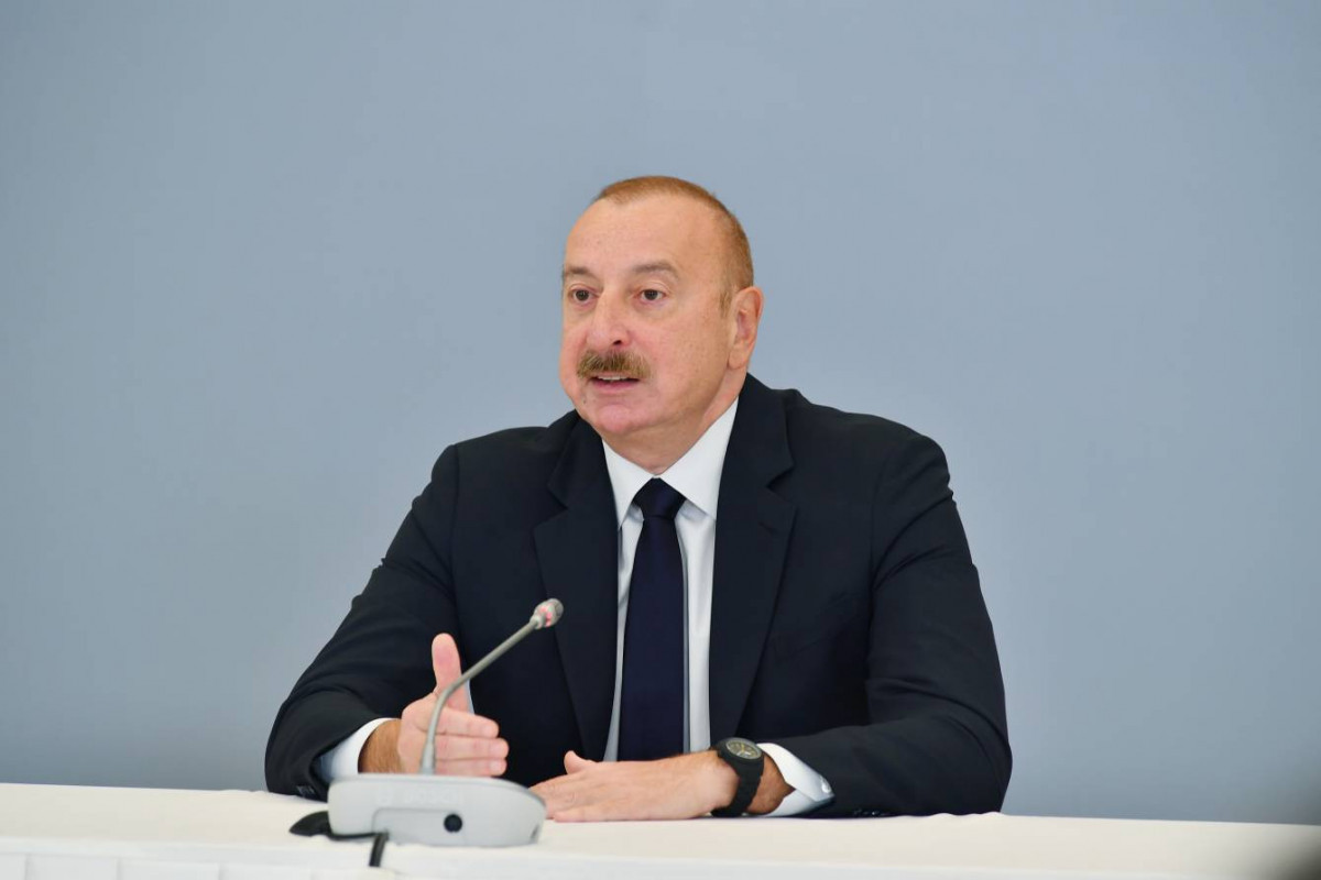 Президент Ильхам Алиев