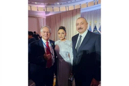 Ильхам Алиев и Мехрибан Алиева на официальном приёме ООН-ФОТО 