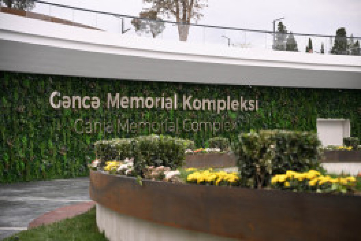 Президент Ильхам Алиев открыл Гянджинский мемориальный комплекс в День памяти -ФОТО 