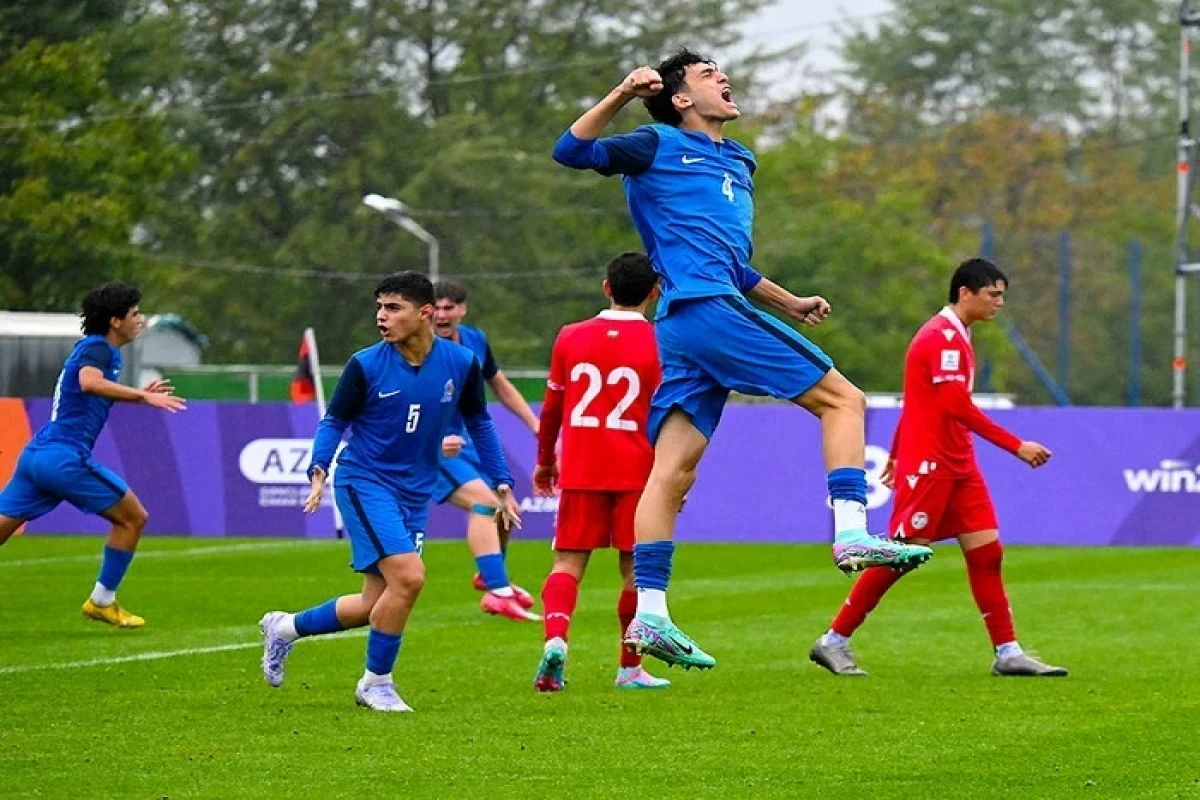 Сборная Азербайджана U-16 стартовала с победы на Играх СНГ