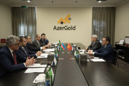 В Баку состоялась встреча главы «AzerGold» с послом Кыргызстана-ФОТО 