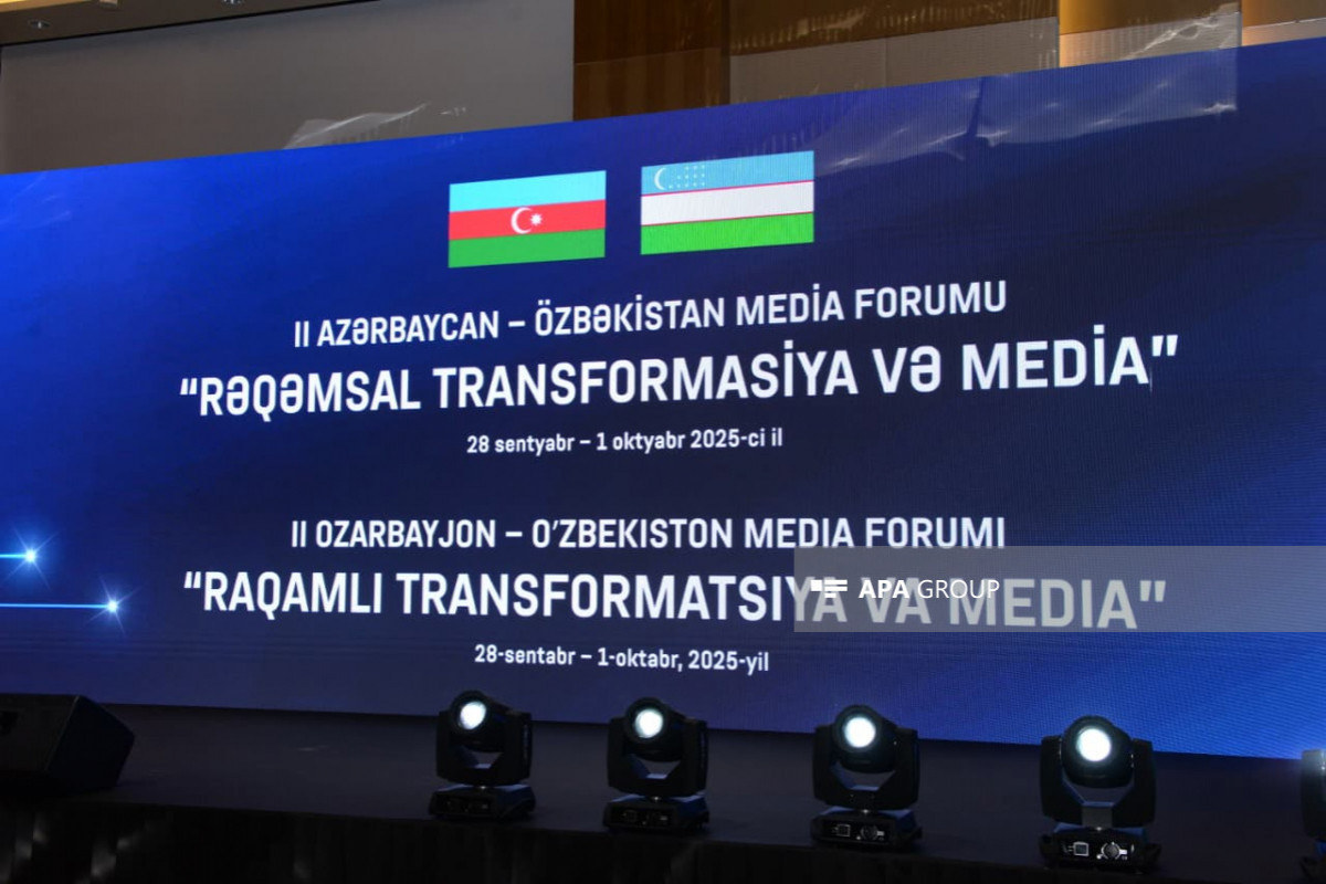 В Баку проходит II Азербайджано–Узбекский Медиа Форум