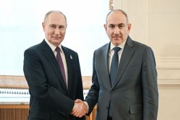 Путин сегодня проведет переговоры с Пашиняном в Москве