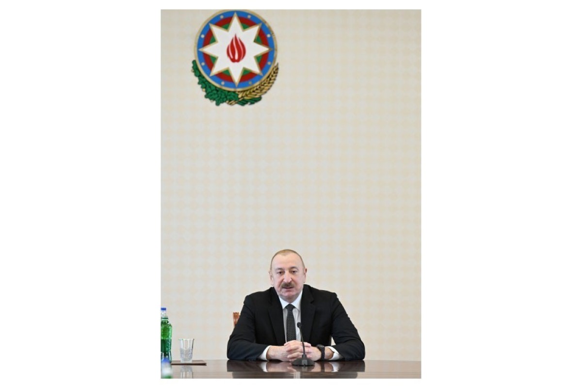 Алиев принял делегацию Организации тюркских государств в Баку-ФОТО 