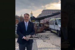 Сикорский записал видео на фоне БПЛА типа Shahed-ВИДЕО 