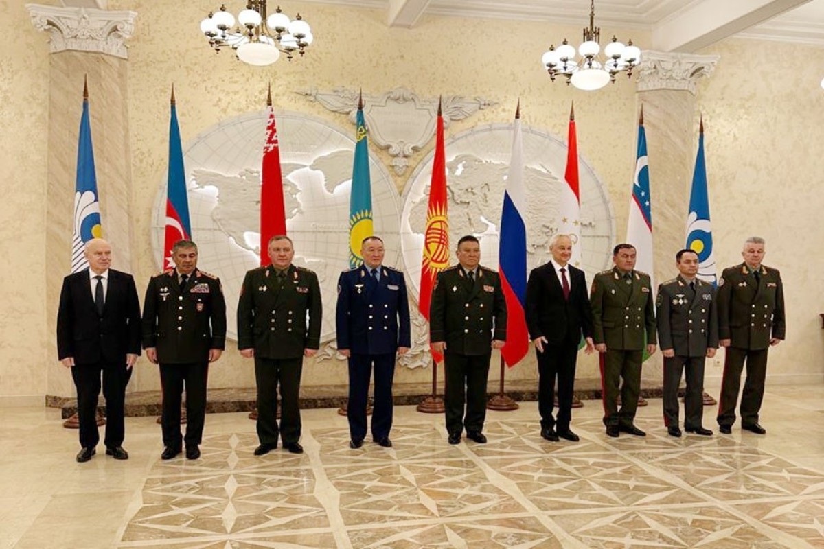 Закир Гасанов принял участие в очередном заседании Совета министров обороны СНГ-ФОТО 