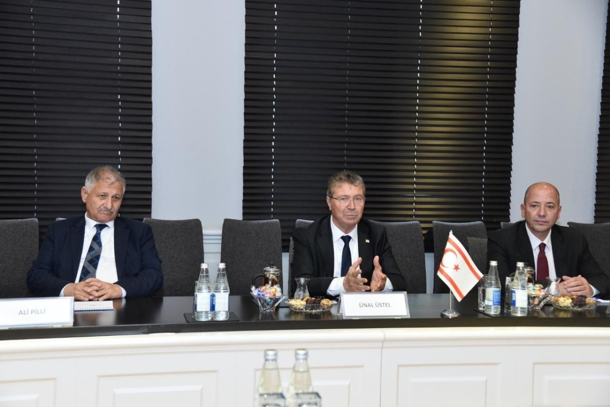 Эмин Амруллаев обсудил вопросы образования с премьером Северного Кипра-ФОТО 