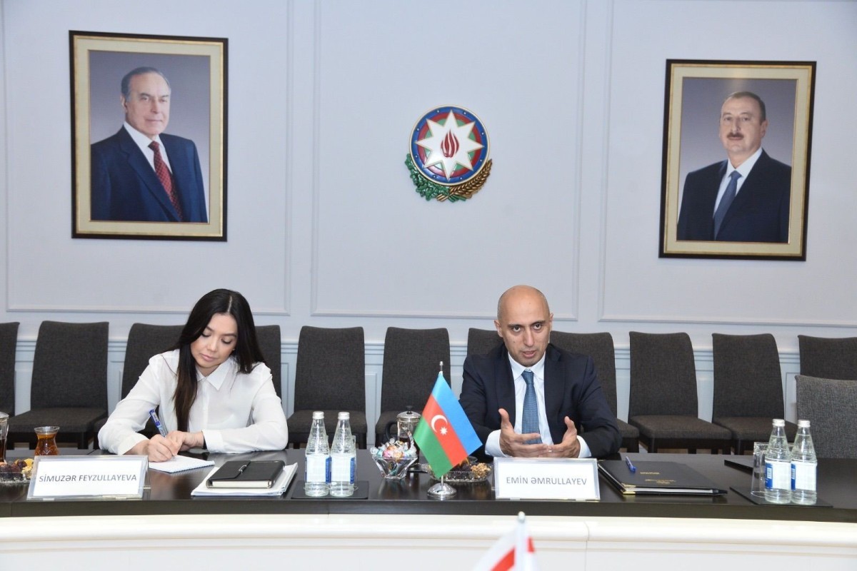 Эмин Амруллаев обсудил вопросы образования с премьером Северного Кипра-ФОТО 