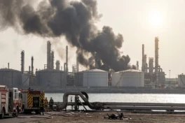 Атака дрона вызвала пожар на НПЗ в Кувейте