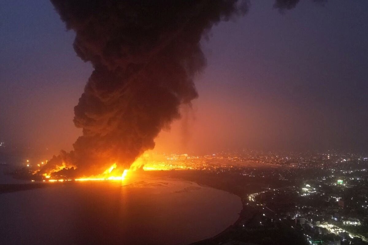 Дрон атаковал комплекс Basra Oil Company на юге Ирака