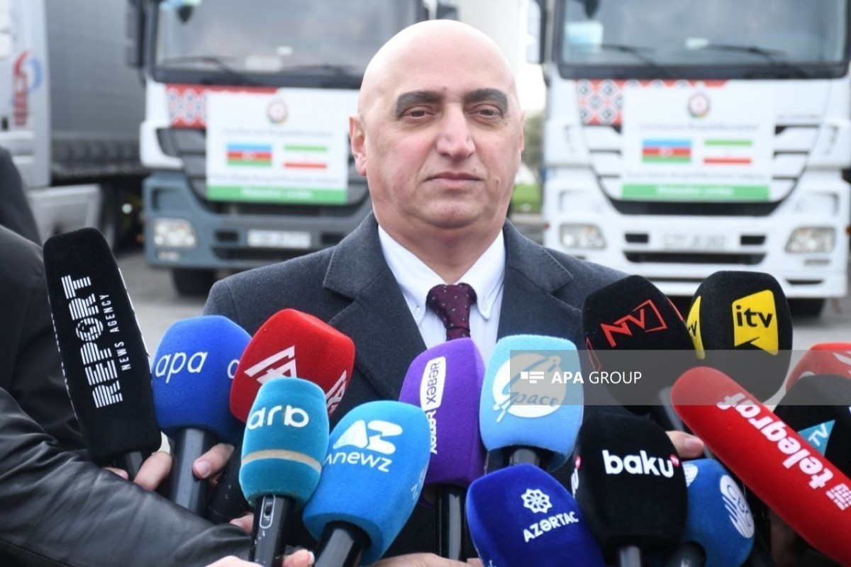 Азербайджан направил в Иран 200 тонн гуманитарной помощи-ФОТО 