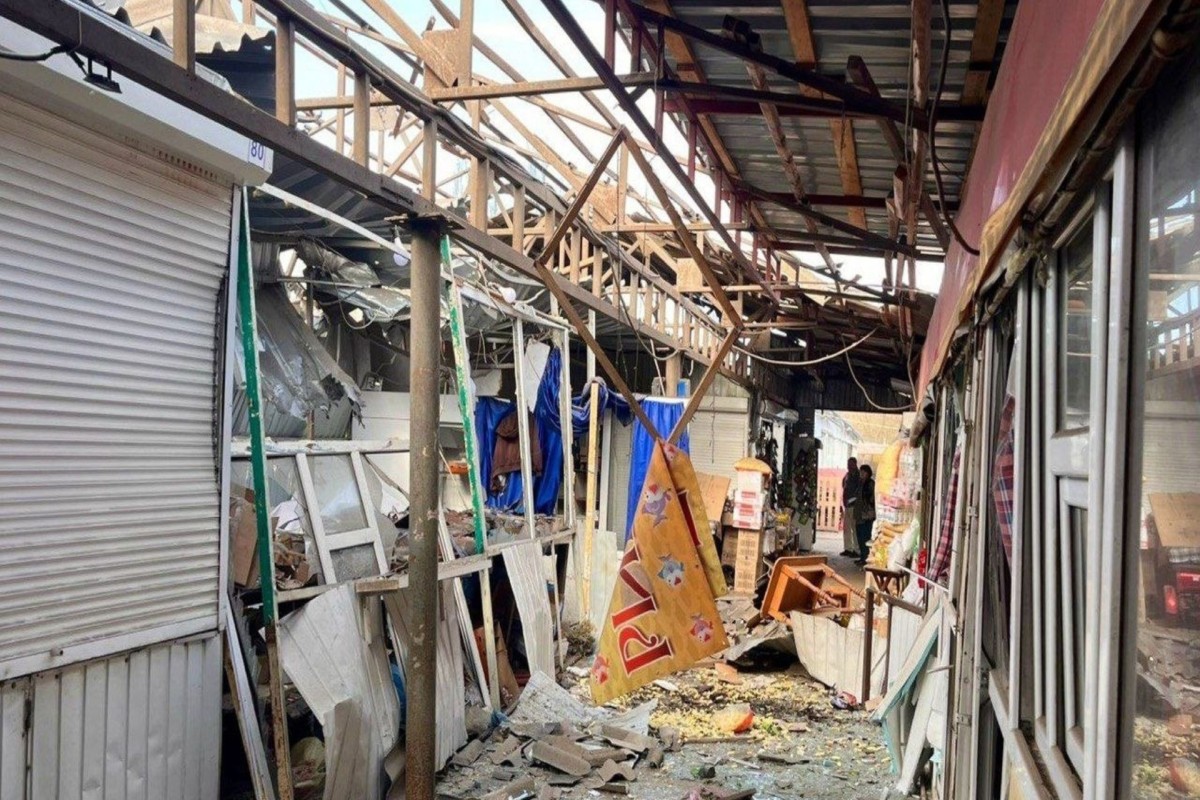 Удар по рынку в украинском Никополе: 5 погибших, 19 раненых 