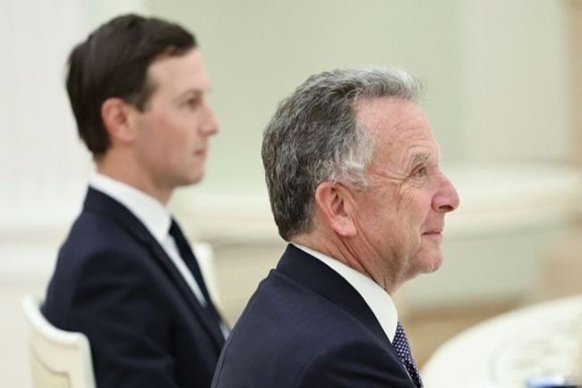Спецпосланник президента США Стив Уиткофф и предприниматель, зять американского лидера Джаред Кушнер