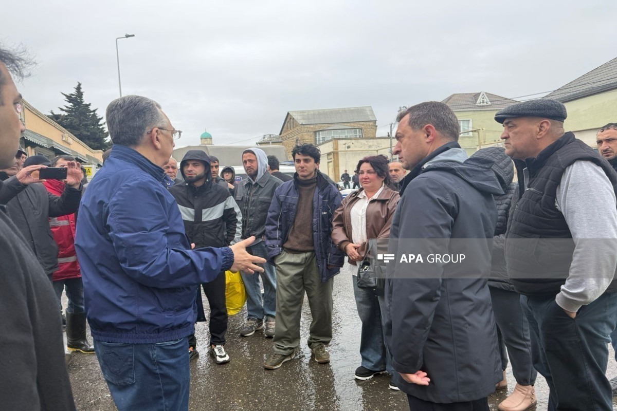 Глава ИВ Баку побывал в посёлке Кешля -ФОТО 
