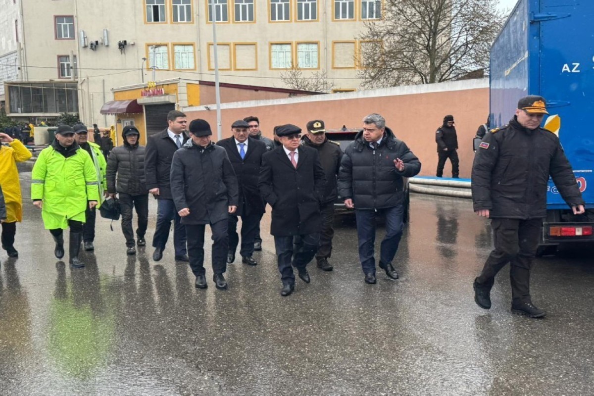 Глава МЧС прибыл в Кешля для оценки последствий подтопления-ФОТО 