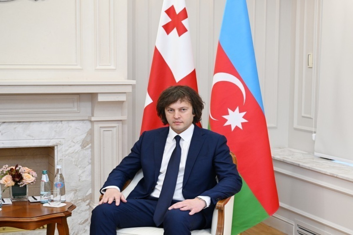 Алиев встретился с премьером Грузии в Тбилиси-ФОТО -ОБНОВЛЕНО 