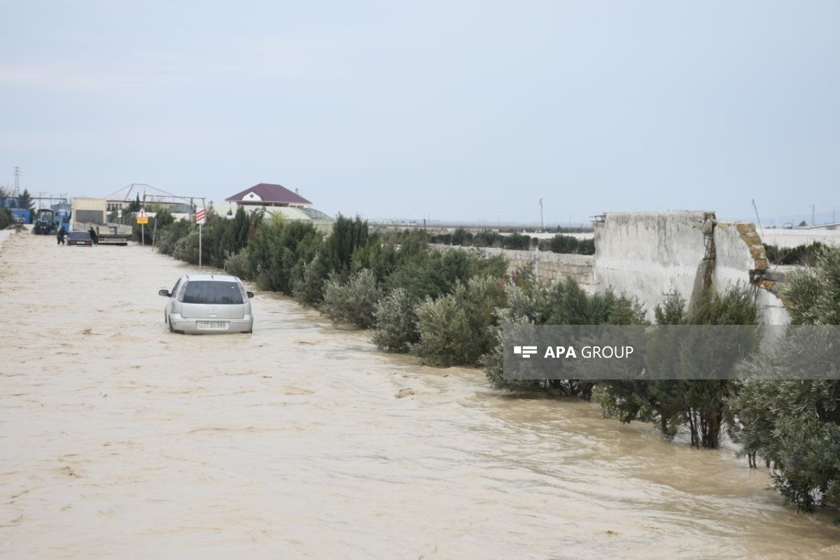 В Хызинском районе сошли сели: МЧС эвакуирует людей-ФОТО 