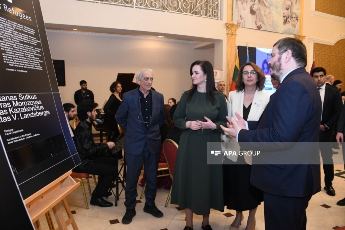 В Баку показали истории украинцев, нашедших убежище в Литве-ФОТО 