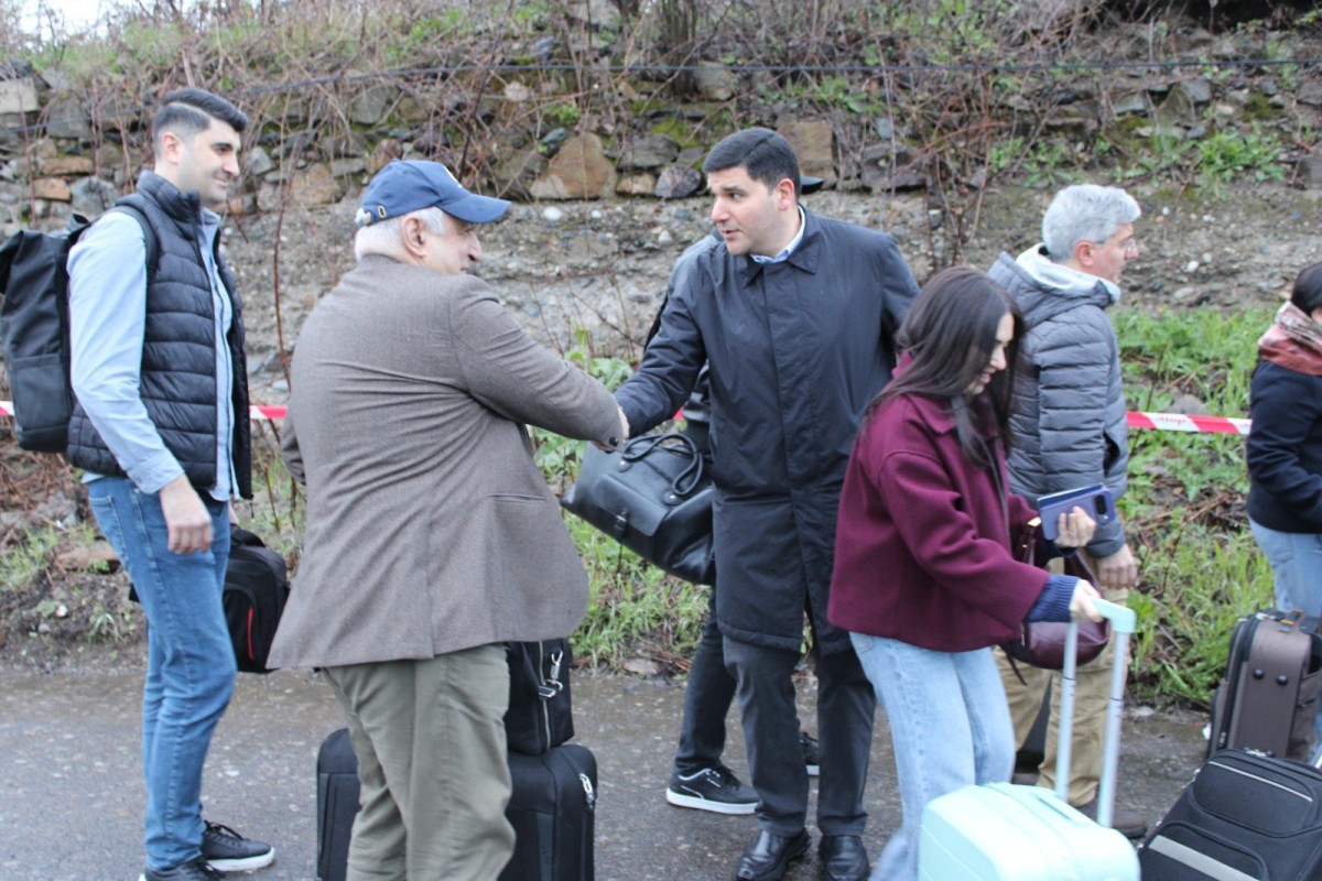 Представители гражданского общества Армении прибыли в Азербайджан -ФОТО 