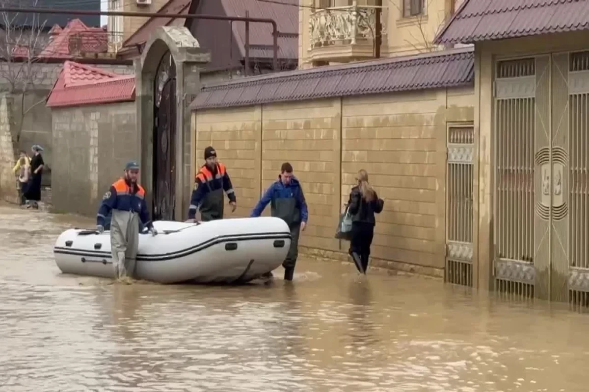 В Дагестане более 500 домов остаются под водой после сильных ливней