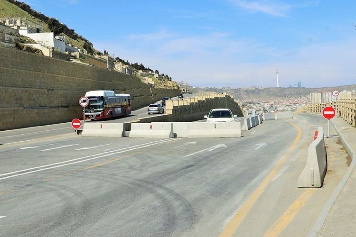 В связи с ремонтом транспортное движение по Бибиэйбатской дороге будет полностью ограничено на 2 дня