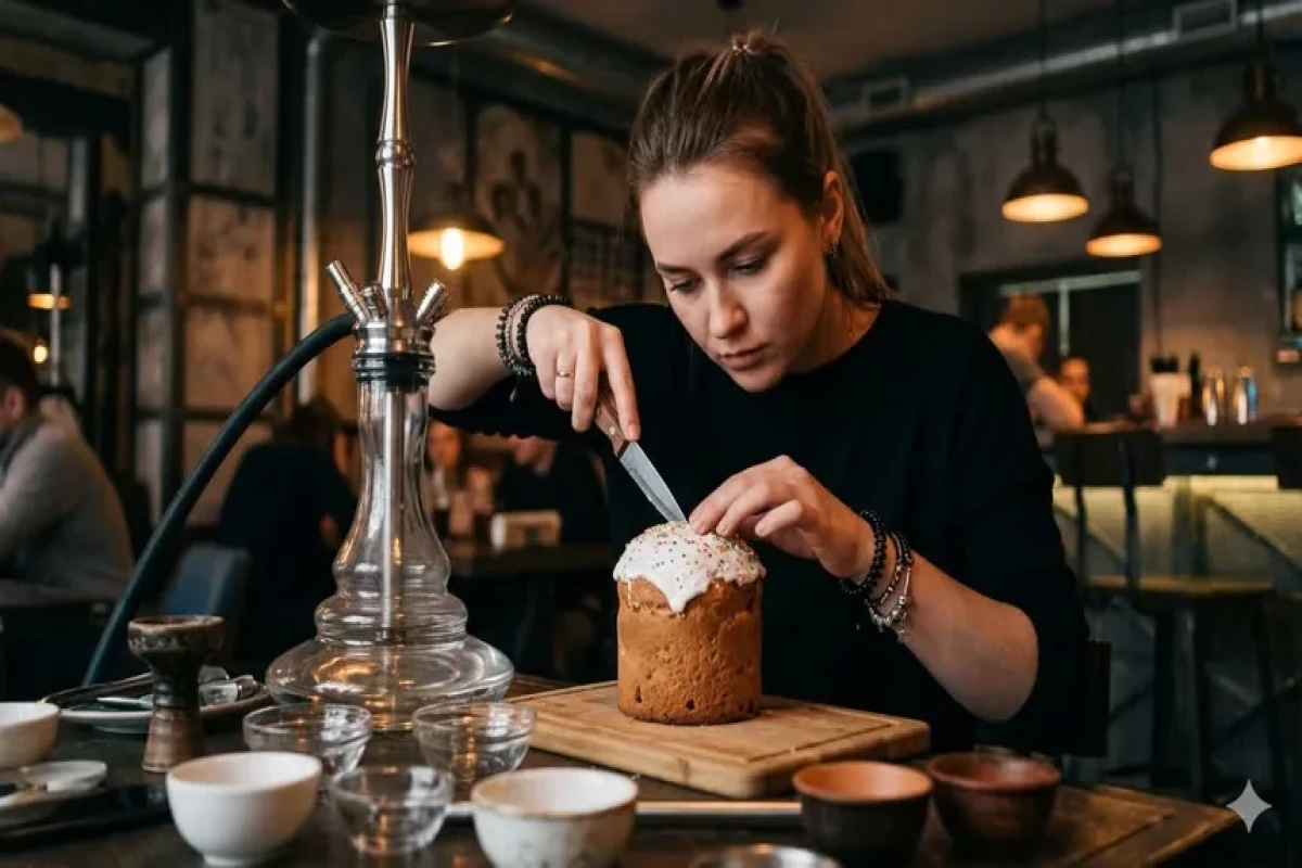 В России на героиню видео с куличом и кальяном возбудили уголовное дело-ВИДЕО 