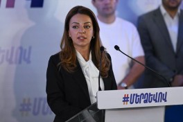 В Ереване задержана представитель партии «Сильная Армения»