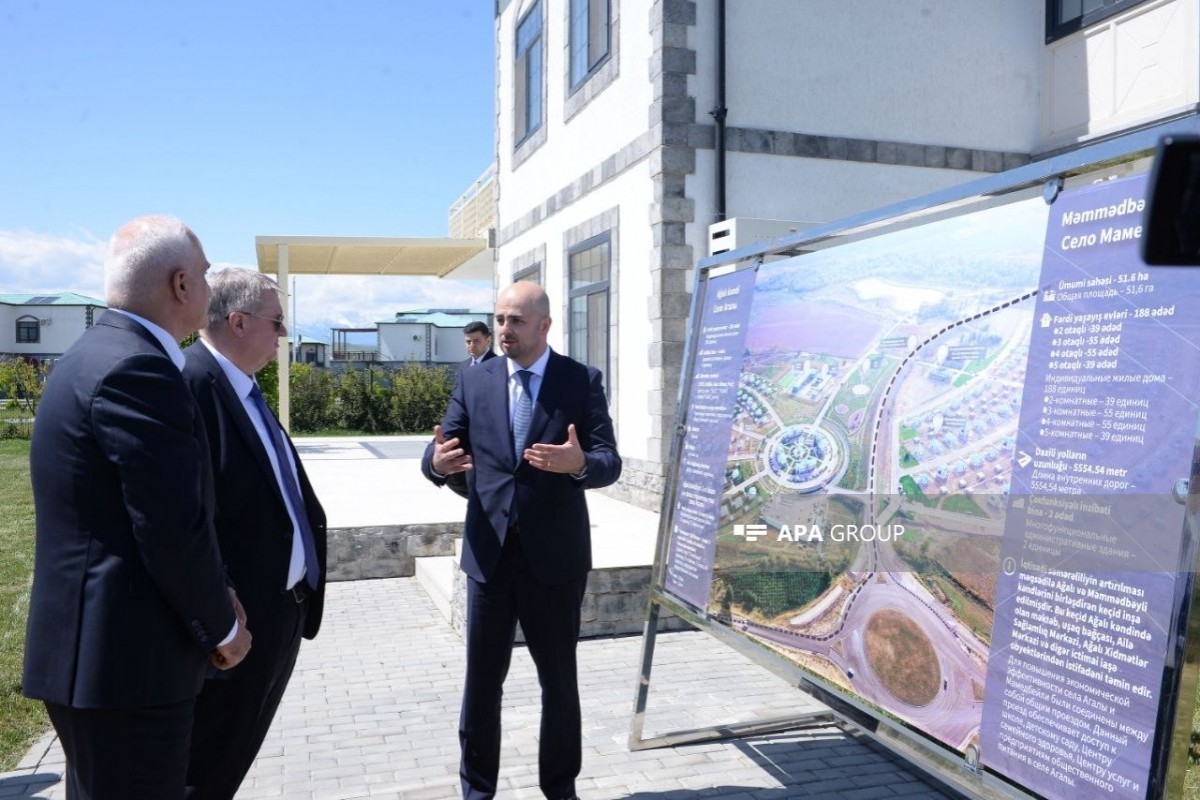 Участники заседания Азербайджано-российской межправкомиссии посетили село Агалы -ФОТО 