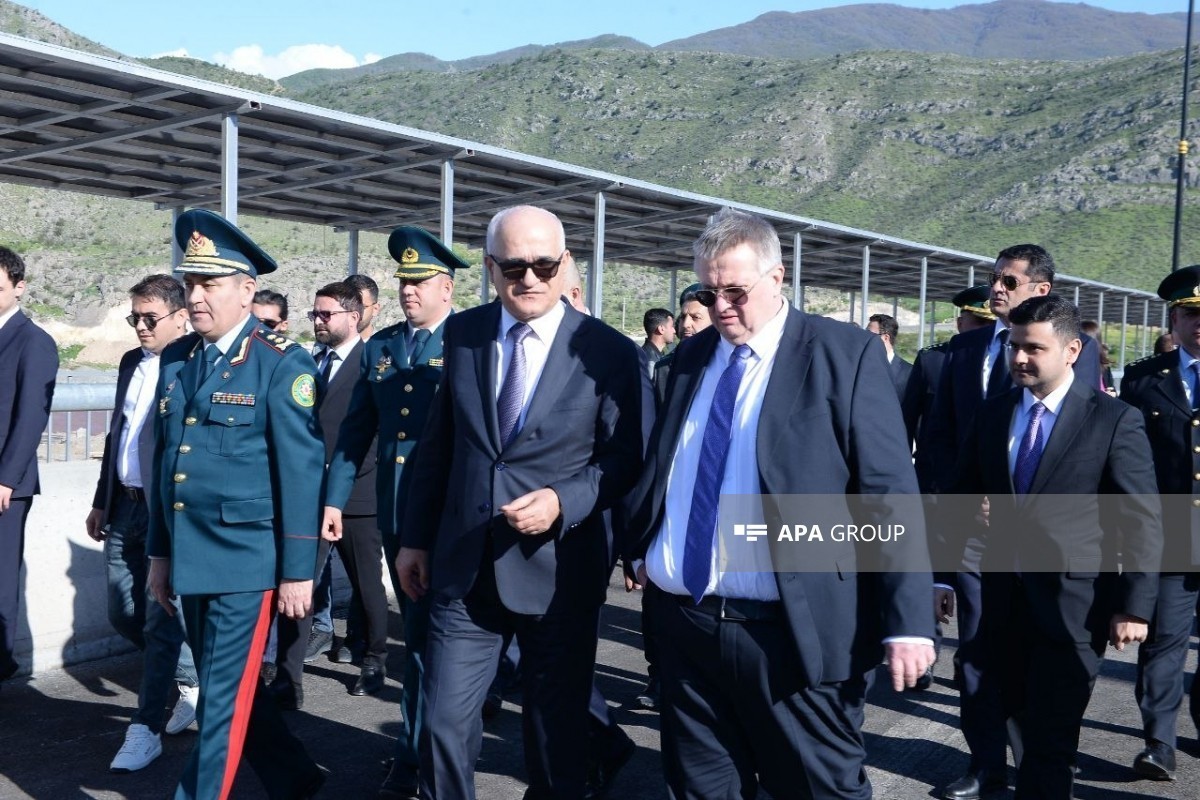 Делегации Азербайджана и России ознакомились с инфраструктурными проектами в Зангилане-ФОТО 