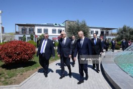 Участники заседания Азербайджано-российской межправительственной комиссии посетили село Агалы -ФОТО 