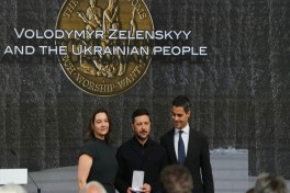 Украина удостоена премии «Четыре свободы»