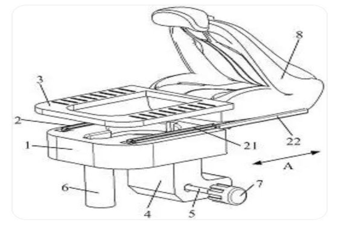 В Китае запатентовали автомобиль со встроенным туалетом