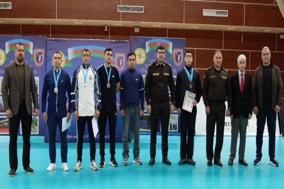 В МЧС Азербайджана прошел чемпионат по армрестлингу и многоборью-ФОТО 