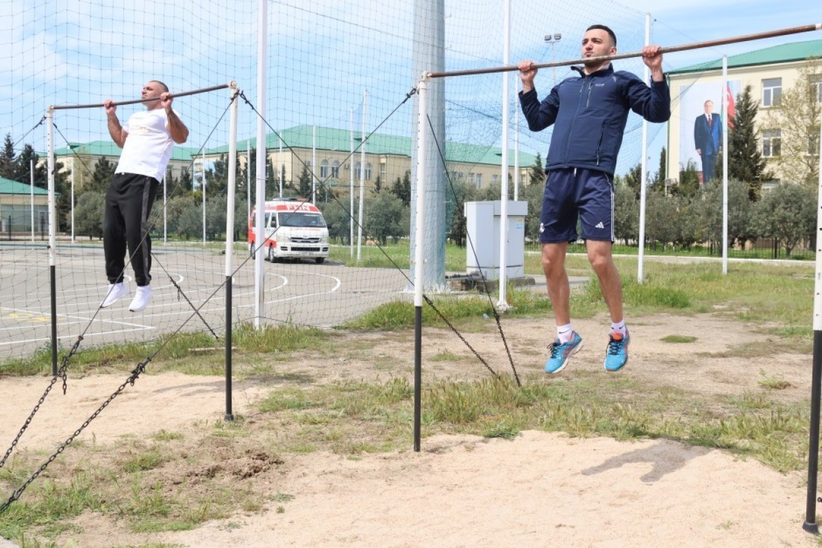 В МЧС Азербайджана прошел чемпионат по армрестлингу и многоборью-ФОТО 
