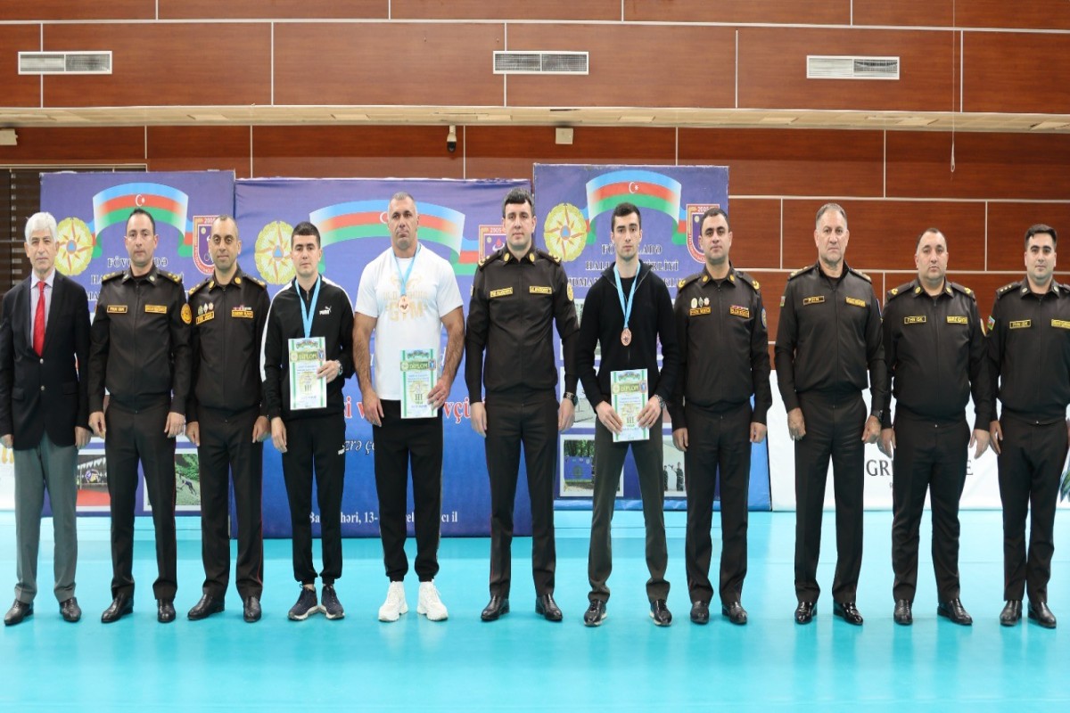 В МЧС Азербайджана прошел чемпионат по армрестлингу и многоборью-ФОТО 