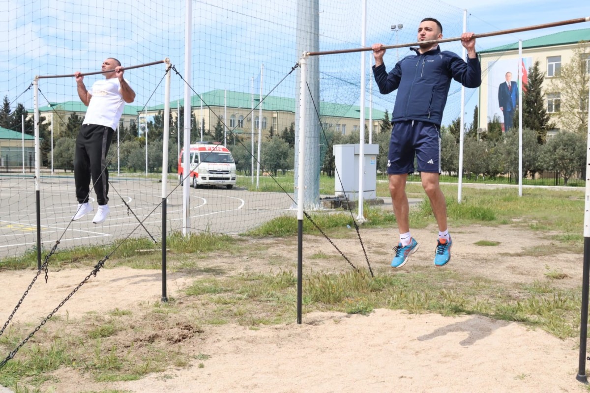 В МЧС Азербайджана прошел чемпионат по армрестлингу и многоборью-ФОТО 