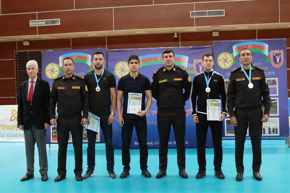 В МЧС Азербайджана прошел чемпионат по армрестлингу и многоборью-ФОТО 